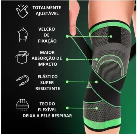 KneeGuard - Joelheira De Compressão Articulada