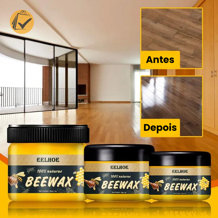 BeeWax - Cera de Mel para Polimento de Madeiras e Combate de Cupins