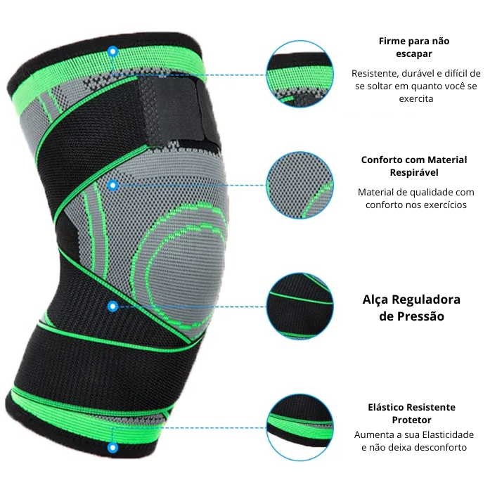 KneeGuard - Joelheira De Compressão Articulada