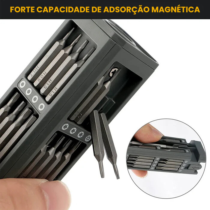 ScrewMaster Pro - Chave de precisão 46 em 1